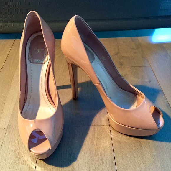 Christian Dior Miss Dior Peep Toe Platform Pump - Picture 2 of 8